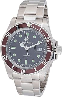 Montre décontractée analogique pour homme en acier inoxydable - rc173663m (br)