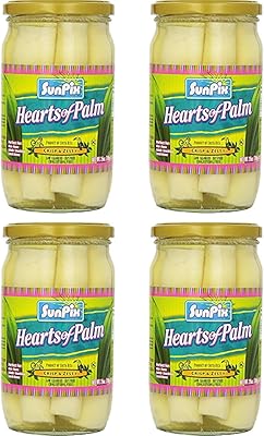 Bol en verre sun peaks hearts of palm, croustillant et piquant de 749