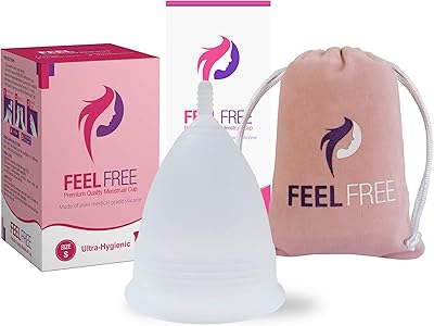 Coupe menstruelle feelfree - ultra hygiénique - alternative à la serviette menstruelle (petite)