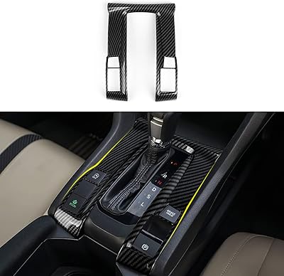 Brmyl autocollants de couverture de panneau de transmission pour honda civic 10e génération 2016 2017 2018 2019 2020 2021 accessoires intérieurs en fibre de carbone abs conduite à droite uniquement. Des économies garanties sur chaque commande avec Diaytar