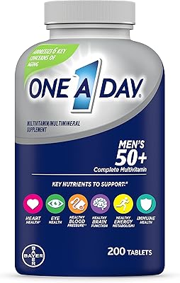 Une multivitamine par jour pour les hommes de 50 ans et plus healthy