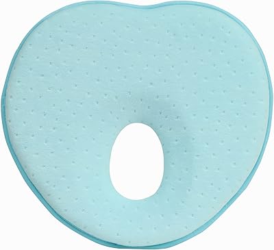 Oreiller façonnant la tête de bébé randex (bleu, 0-12 mois)