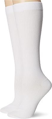 Chaussettes de voyage à compression moyenne dr. scholl's pour femmes, lot de 2