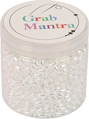 1000 pièces grabmantra 4x8mm perles d'avoine de riz, perles blanches pour la fabrication de bijoux (perles de riz). La nouvelle ère du shopping sénégalais commence avec Diaytar