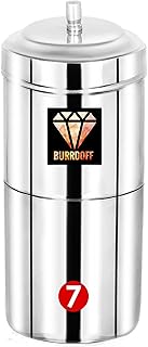 Cafetière à filtre en acier inoxydable bordoff (250 ml) | filtre à café