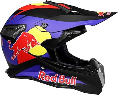 Casque de sécurité pour vtt tout-terrain, motos tout-terrain et motos avec graphiques universels