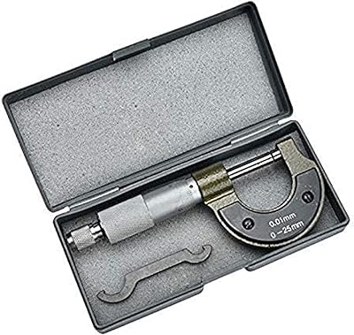 Ensemble d'outils de mesure micrométrique externe standard nicosi wonder - 0-25 mm/0,01 mm
