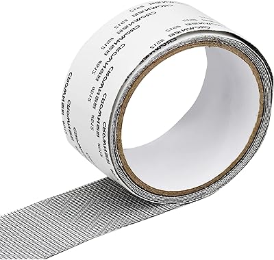 Ruban de réparation de moustiquaire auto-adhésif en fibre de verre, patch en maille