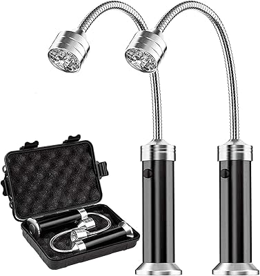 Ensemble de lumières magnétiques réglables à 360 degrés pour barbecue, lumières d'extérieur super