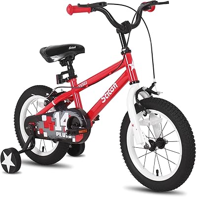 Vélo pour enfants stitch 14 16 pouces avec roues d'entraînement vélo 3