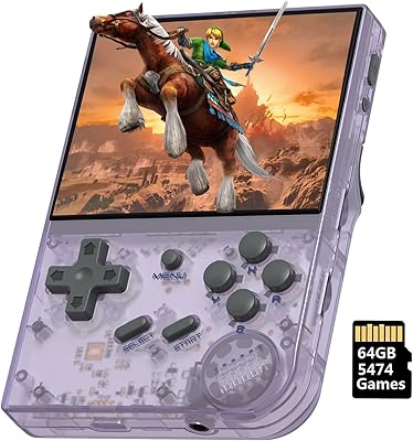 Console de jeu portable linux rétro rg35xx 35 pouces ips 640 x 480
