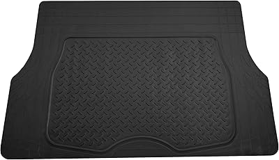 Tapis de coffre de voiture du groupe fh f16401 couleur noire avec technologie