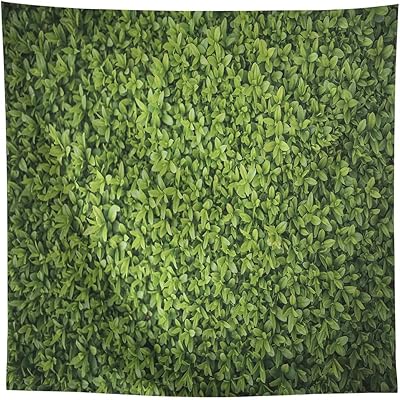 Allenjoy 20x8 pieds fond mural de feuilles vertes pour photographie photo herbe au