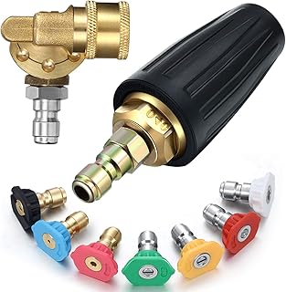 Buse turbo pivotante à pression de 4 000 psi 4,0 gpm avec liaison