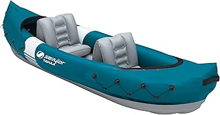 Bateau gonflable pour 2 personnes bateau sealifeur taha kayak gonflable pédalo avec coque