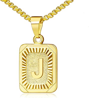 Colliers lettres dorées pour femmes 26 lettres a à z, collier pendentif lettre