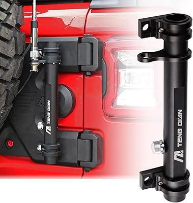 Support de mât de drapeau à montage d'antenne shim multifonction compatible avec jeep