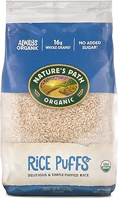 Céréales soufflées de riz biologiques nature's path, emballage respectueux de l'environnement de 6 onces (paquet de 12), sans ogm, 16 g de grains entiers, sans sucre ajouté. Diaytar Sénégal : Des milliers de produits à portée de clic, livrés chez vous