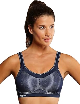 Soutien-gorge de sport sans armatures anita active 5529 pour femmes, noir, 120a