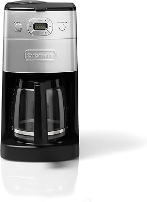 Cafetière à filtre automatique cuzinart | carafe en verre | dgb625bcu