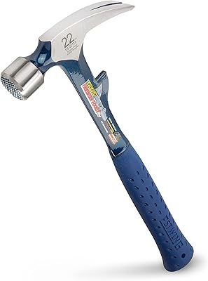 Marteau à dents easting hammer - griffe droite de 22 oz avec face