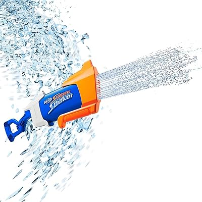 Pistolet à eau nerf super soccer rain storm, jet d'eau extérieur, plaisir gonflable
