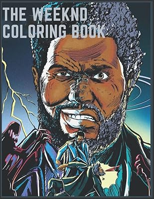 Livre de coloriage the weeknd : relaxation et soulagement du stress, créez facilement