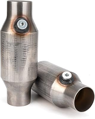 Le convertisseur catalytique à haut débit d'entrée/sortie universel fumiozi de 2,5 pouces s'adapte