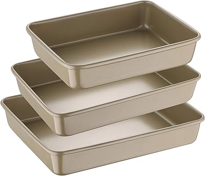Ensemble de 3 ustensiles de cuisson en acier au carbone bergner bakery