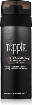 Spray de retouche de racines toppik brun moyen 50 ml