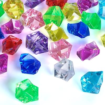 Babenest pierres de glace pilées en acrylique 150 faux cristaux glaçons