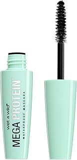 Mascara imperméable wet n wild mega protein - noir foncé, 6 ml