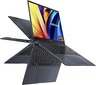 Asus vivobook s14 flip écran tactile 14 pouces wuxga 16:10, processeur amd ryzen