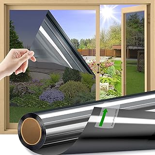Fenêtre d'intimité teintée à sens unique (noir 354" x 328')