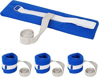 Epnotoy 4 pièces de contention médicale pour lit d'hôpital, supports de membres à
