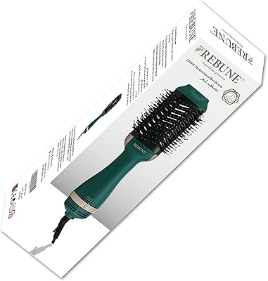 Brosse coiffante à air chaud rebune 1200 watts pour épaissir les cheveux