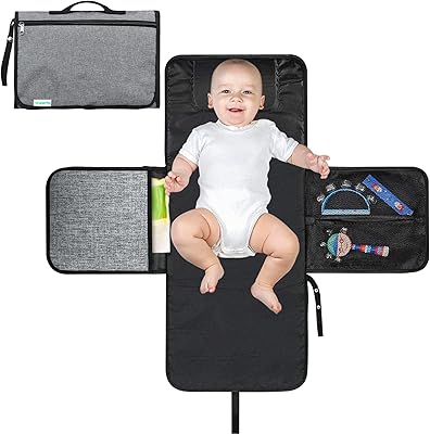 Matelas à langer portable celerity, coussin pliable imperméable, sac à couches, station