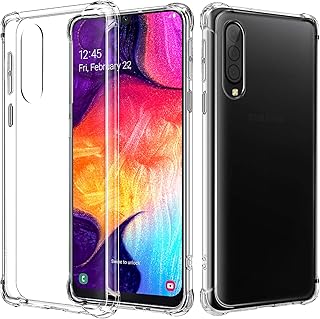 Coque arrière transparente en tpu souple avec coins d'absorption des chocs pour samsung