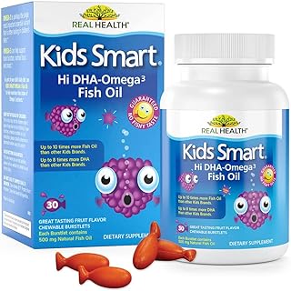 Huile de poisson bioglan smart high dha omega-3 pour enfants (baies, 30 à croquer, 167762). Diaytar : Quand qualité rime avec économie