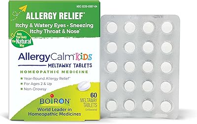 Boiron allergy calm baby comprimés pour soulager les allergies, le rhume des foins