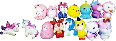Jouet squish animal power joy squish, grand paquet
