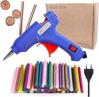 Pistolet à colle chaude amélioré 50pcs bâtons de colle colorés pour les arts et l'artisanat petite maison réparation rapide quotidienne - 20w (pistolet à colle + bâton de colle). Diaytar : Votre source de bonnes affaires en ligne