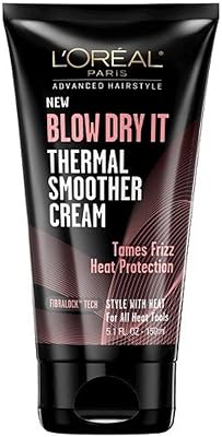 Crème coiffante avancée lissante thermique blow-dry de l'oréal paris, 5,1 oz