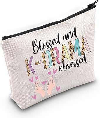 Trousse de maquillage pour drame coréen cadeau pour amoureux k-drama sac