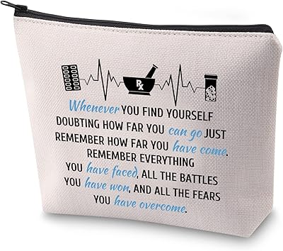 Cadeau de pharmacien bauna, cadeau pour diplômé de l'école de pharmacie, trousse de maquillage avec pochette zippée rx, à chaque fois que vous êtes pharmacien. Faites des économies avec Diaytar, le leader du e-commerce discount au Sénégal