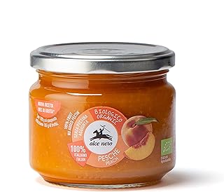 Confiture de pêches alce nero (270g)