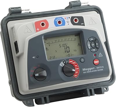 Testeur d'isolation megger mit515-us, résistance 10 téraohms, tension de test multi-gamme 5kv
