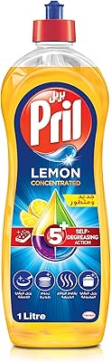 Nettoyant dégraissant multi-usages pril, parfum citron, 1 litre