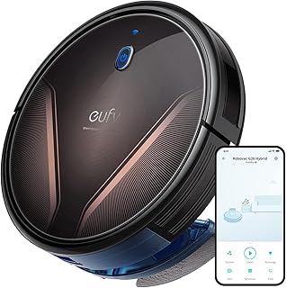 Aspirateur robot hybride eufy robovac g20 avec vadrouille, navigation dynamique, aspiration puissante