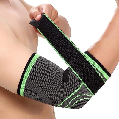 Nixorio coudière avec sangle de compression pour hommes et femmes, tendinite, coude de tennis, coude de golfeur, arthrite, basket-ball, baseball, football, golf, levage, sport, 1 pièce (1 paquet). Diaytar Sénégal : Diversité produits, unité de prix bas